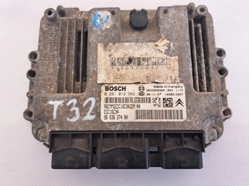 Peugeot citroen 0281012982 ecu компьютер оригинал фото №1