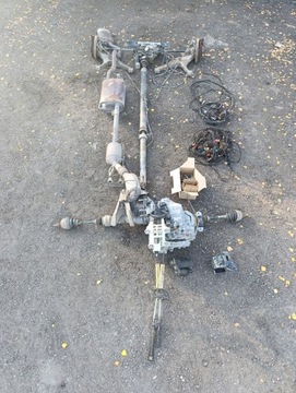 Vw t5 рестайлінг 2.0tdi привід 4x4 swap коробка передач міст редуктор wał піввісь вихлоп фото №1