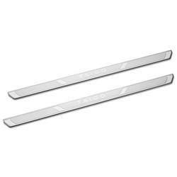 Накладки планки порогові перед 2g7071303 vw taigo оригінальний номер aso фото №1