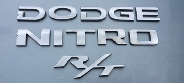 Dodge nitro rt 07 08 эмблема надпись фото №1