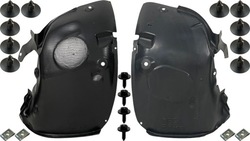 Renault megane 2 02-08 підкрилок праві ліві застібки фото №1