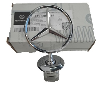 Емблема зірка капота mercedes wiele моделі фото №1