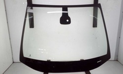 Стекло лобовое передняя opel astra k 2015-2021 датчик зеркало зелёная фото №1