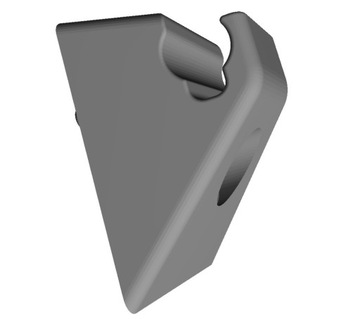 Зажим козырёк солнцезащитный opel calibra vect фото №1