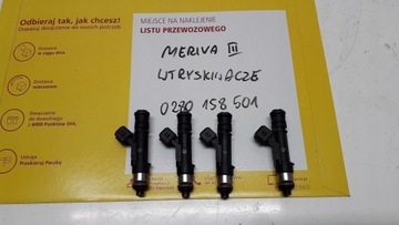 Opel meriva a 02-10 1.4 форсунки 0280158501 фото №1