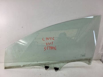 Honda civic viii sedan стекло дверь левый перед фото №1