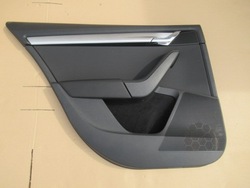 Боковина обивка дверь левый зад skoda octavia фото №1