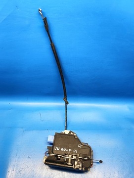 Замок двері лівий зад задній vw golf v vi skoda octavia ii фото №1