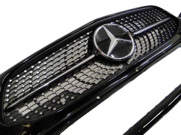 Mercedes cla 118 w118 решётка радиатора решётка алмаз amg + звезда фото №1