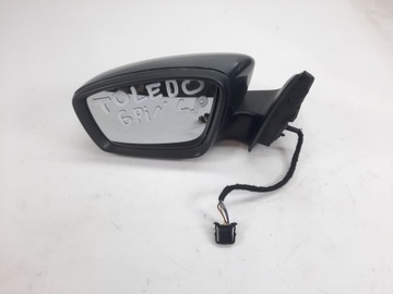 Зеркало левая seat toledo iv 6 pin uk фото №1