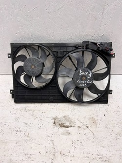 Volkswagen golf 6 vi вентилятор радіатор 1.4 tsi 1k0121207bb фото №1