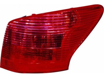 Лампа зад задня peugeot 407 04- depo права фото №1