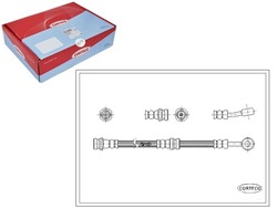 Corteco шланг тормозной subaru justy ii 1.3 gx 4 фото №1