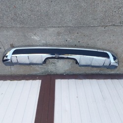 Mercedes a166 ml amg a1668804340 накладка дифузор спойлер бампера зад фото №1