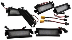 Led подсветка номерного знака kia pro c'eed 2006-2011 hyundai i30 ii od 2012 фото №1