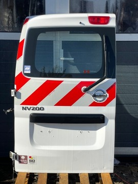 Дверь комплектные левая левый задние зад крыло стекло nissan nv 200 фото №1