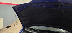 Шумоизоляция капота подкладка капота vw bora golf 1997-2004 combi sedan фото №1