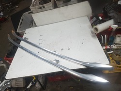 Skoda superb 2 ii 08-13r рейлинги крышные комплект фото №1