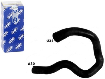 Шланг радиатор opel astra h 1,3cdti 05- sasic фото №1