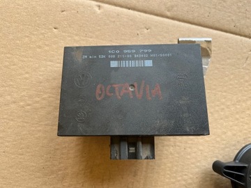 Модуль комфорту блок керування skoda octavia i 2000-2004 1c0959799 фото №1