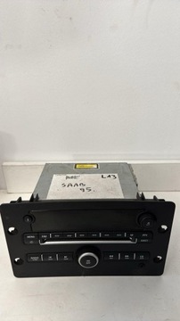 Saab 9-5 рестайлінг 05- радіо cd aux 95 радіопрогравач фото №1