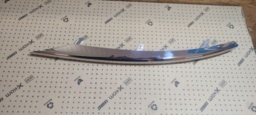 Планка бампера ліва vw touareg 07-10 хром фото №1