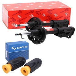 2x амортизатор перед honda civic viii відбійники trw фото №1