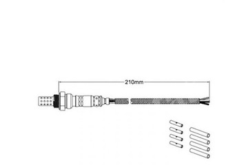 Calorstat лямбда-зонд alfa romeo 145 1.6 i.e. 93 фото №1