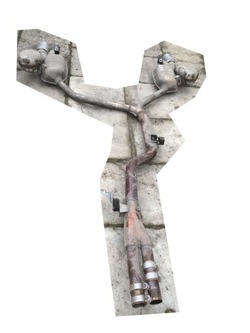 Вихлоп глушник активний active audi a6 c7 allroad фото №1