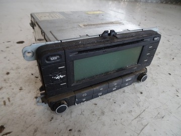 Радіо 1k0035186c volkswagen touran фото №1