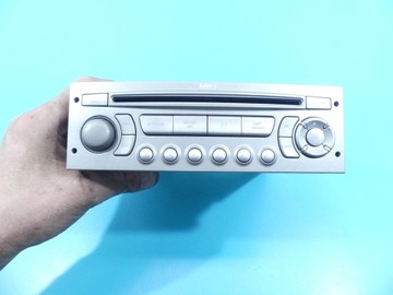 Радіо заводські cd mp3 citroen c5 iii x7 фото №1