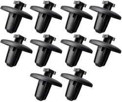 10x кліпса штифт кріплення підкрилки do peugeot 307 406 607 c3 c5 фото №1