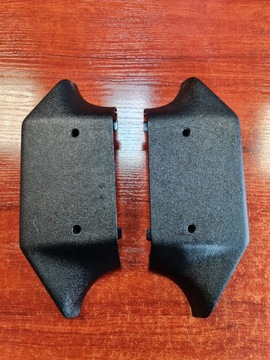 Захисні накладки решітки нижня стійок w124 e-klasa чорний фото №1