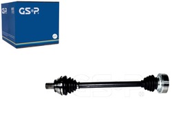 Полуось приводная левая audi seat gsp фото №1