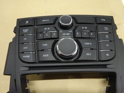 Панель радіо cd400 opel astra j iv 13360091 фото №1