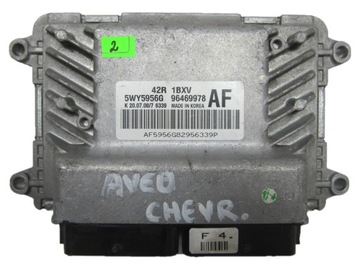 Chevrolet aveo 1.2 компьютер блок управления 96469978 af фото №1