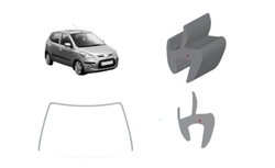Прокладка стёкла лобовой передний hyundai i10 2007-13 верх i бока 4137asmh фото №1