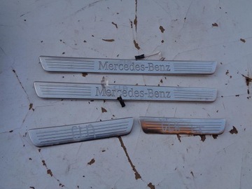 Планки порогові накладки mercedes cla c117 fl фото №1