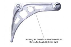Nk рычаг bmw перед e46 le 97- nk фото №1