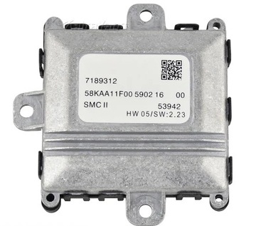 Модуль asf повороту smc bmw 63127189312 63126941634 фото №1