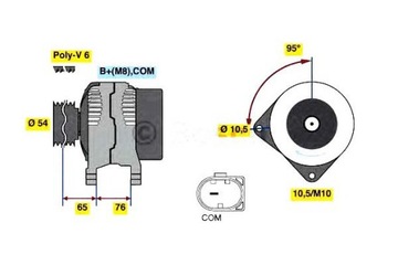 Bosch генератор [bosch] фото №1