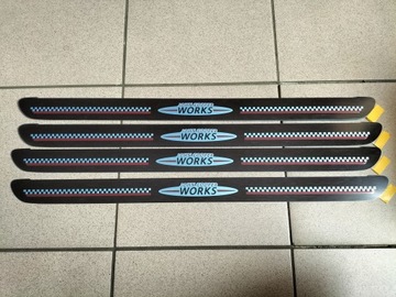 Mini f56 f57 lci jcw планка защита порога фото №1