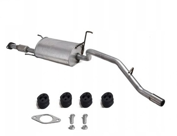 Daihatsu terios 1.3 4x4 1997-2000 kpl глушник кінцевий фото №1