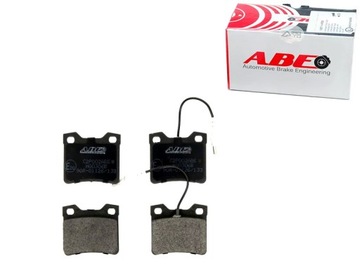 Abe c2p002abe набір гальмівні колодки гальмівних, гальма дискові фото №1