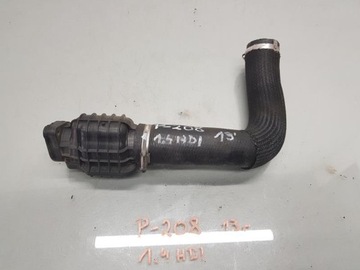 Шланг інтеркулер peugeot 208 i 1.4 hdi 9675348680 фото №1