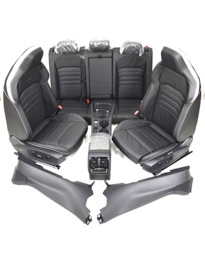 Vw arteon r-line сиденья диван память обивка дверь napa кожа 24r фото №1