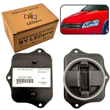 Модуль блок управления поворота лампа afs do vw golf 7 passat b7 audi q5 3d0941329b фото №1