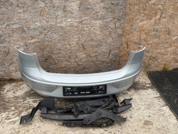 Бампер задний, салазки seat altea 1 ls7y комплектный, оригинал фото №1