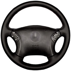 Кермо mercedes c клас w203 обшивка шкіра 143 фото №1