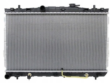 Радіаторів води hyundai tiburon 2.7 2002-2009 фото №1